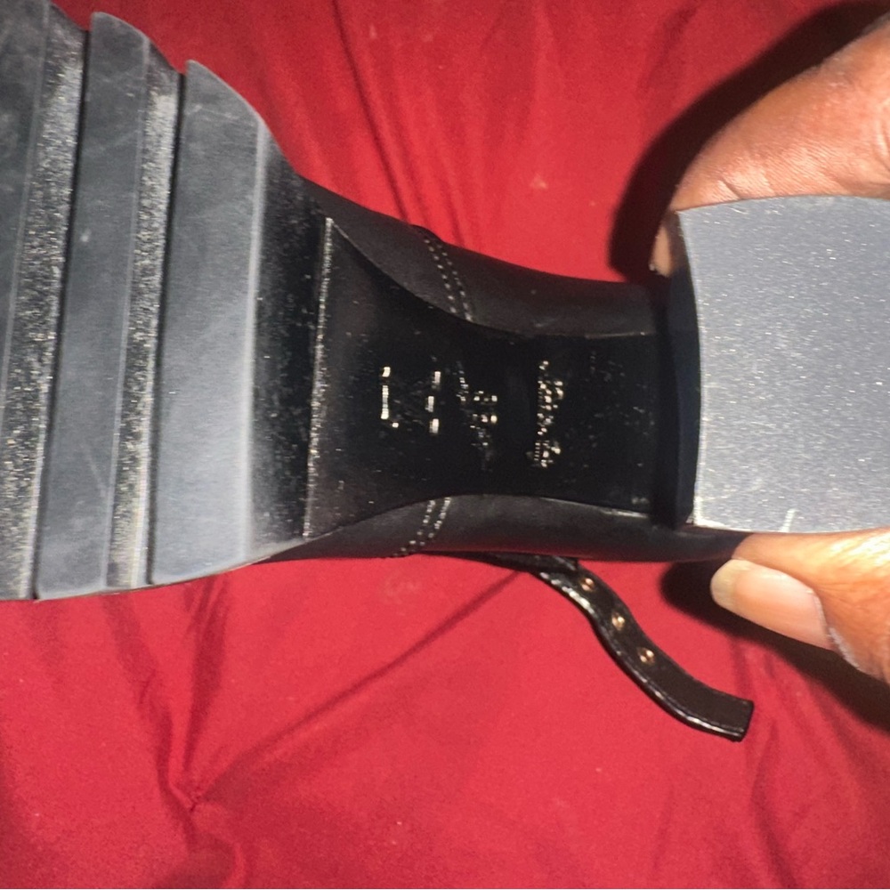 Leather Booties With Strap